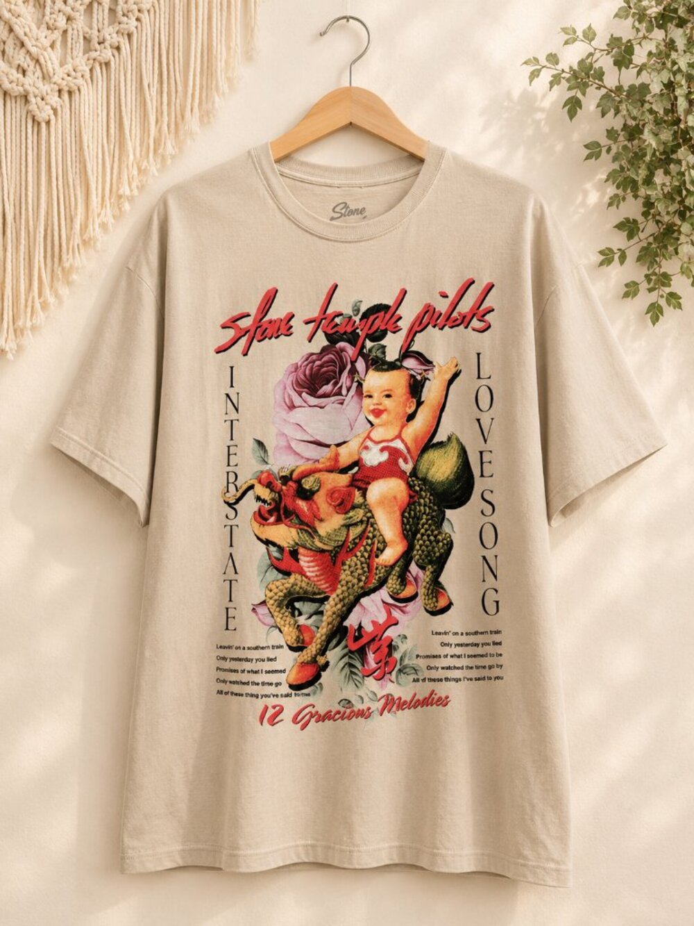 Stone Temple Pilots Interstate Unisex Graphic Tee-Pre loved